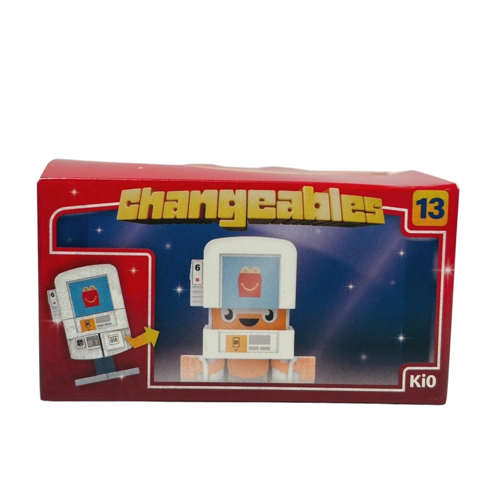 Mcdonalds Changeables Happy‎ Meal Toy New #13 Ki0